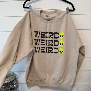 Dressed in LALA Crew Neck - Weird Alien